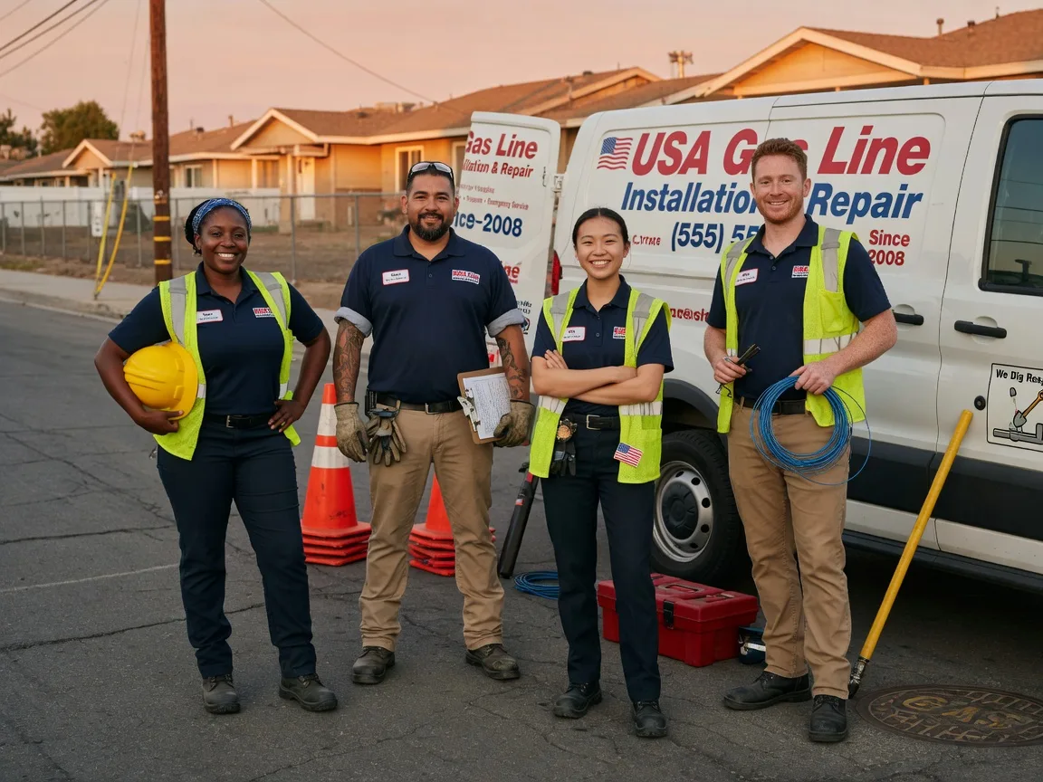Gas Line Installation company in Murphys, CA
